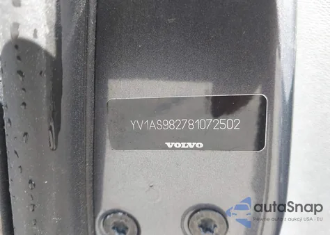 2008 Volvo S80 3.2 из США, поврежденный, VIN YV1AS982781072502